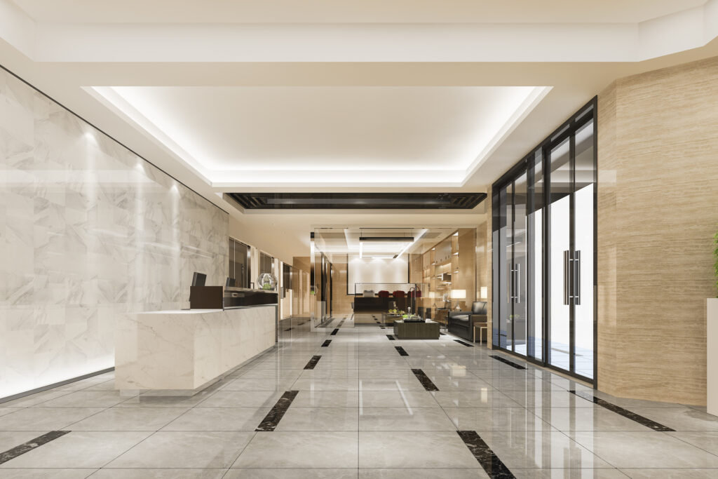 modern luxury hotel office reception lounge with meeting room modern luxury hotel office reception lounge with meeting room